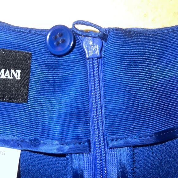 NWOT Giorgio Armani Blue Skirt Tulip - Picture 12 of 17